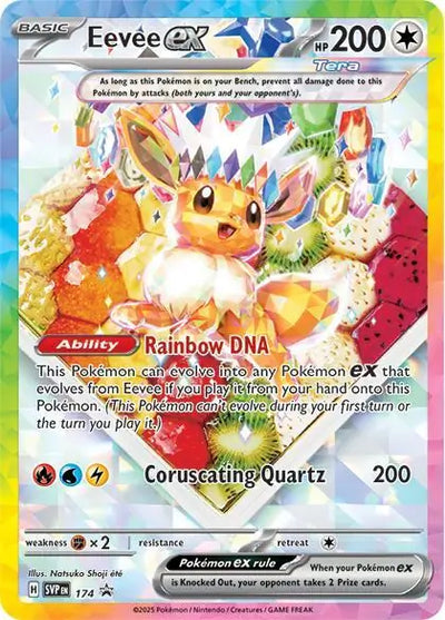 Pokemon Scarlet & Violet Promos Eevee ex #174
