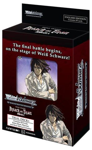 Weiss Schwarz Attack On Titan Final Season Trial Deck