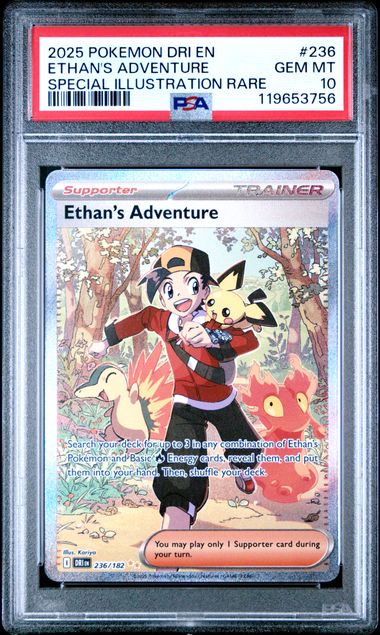 Pokemon Ethan's Adventure #236 PSA 4