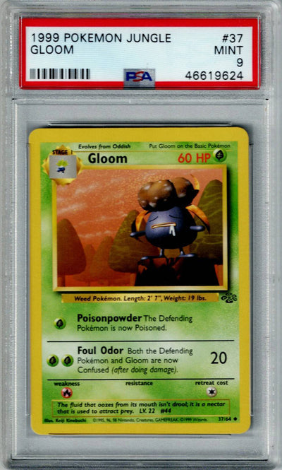 Pokemon Jungle Gloom #37 PSA 9
