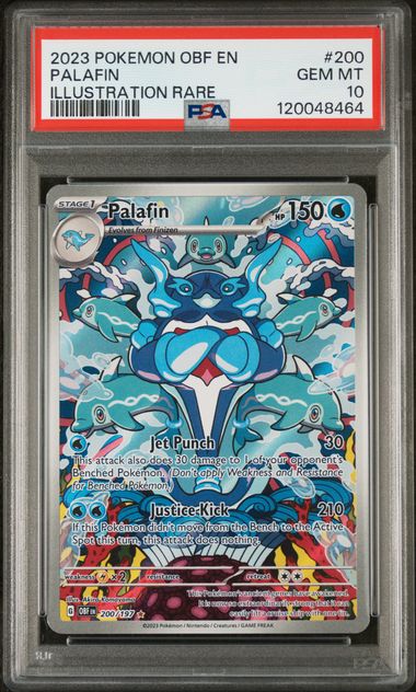 Pokemon Obsidian Flames Palafin #200 PSA 10