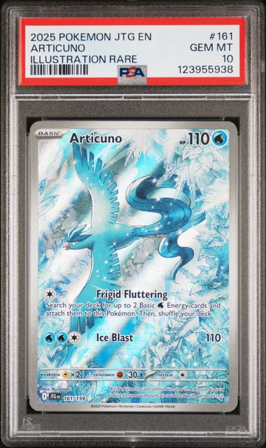 Pokemon Journey Together Articuno #161 PSA 10