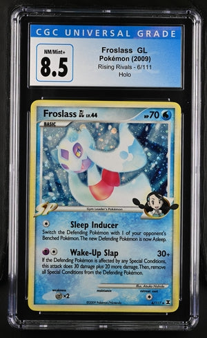 Pokemon Rising Rivals Froslass GL #6 – Holo CGC 8.5