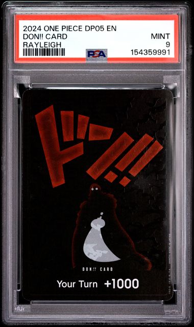 One Piece DP05 Rayleigh PSA 9