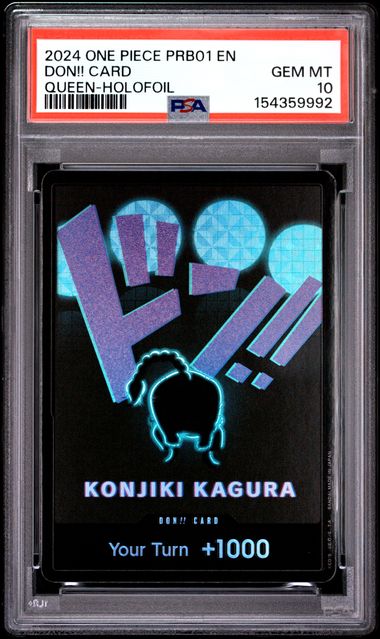 One Piece PRB01 Queen PSA 10
