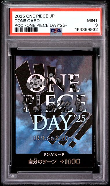 PCC JP One Piece Day'25 – Japanese PSA 9