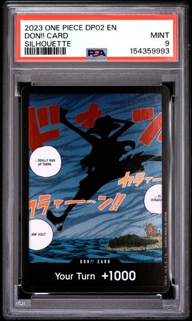 One Piece DP02 Silhouette PSA 9