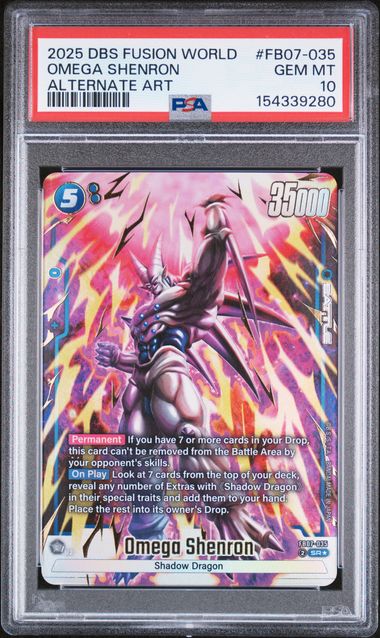 Dragon Ball FB07 Omega Shenron #035 PSA 10