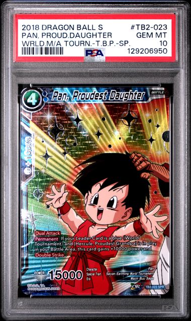Dragon Ball TB2 Pan Proudest Daughter #023 PSA 10