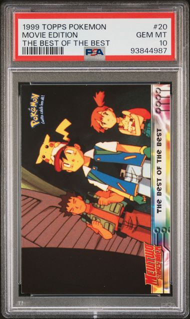 Pokemon Topps The Best Of The Best #20 PSA 10