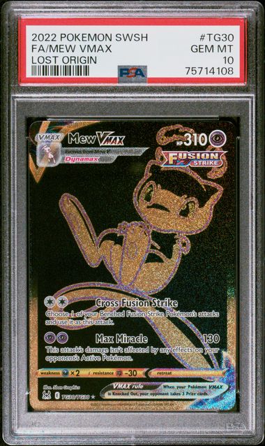 Pokemon Lost Origin Mew Ex #TG30 PSA 10