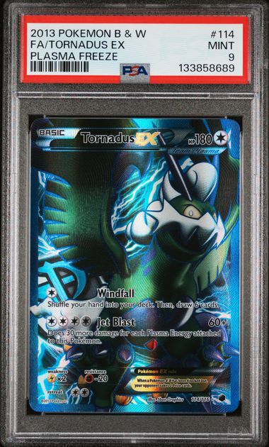 Pokemon Breakthrough Tornadus Ex #114 PSA 9