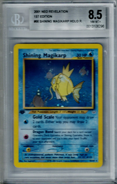 Pokemon Neo Revelation Shining Magikarp #66 – Holo BGS 8.5