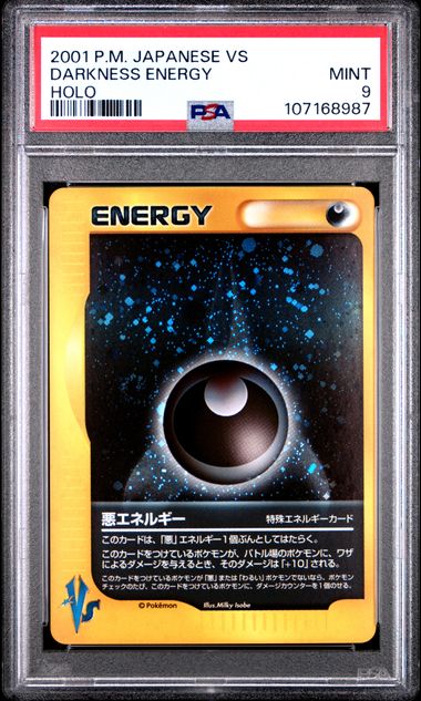 Pokemon JP VS Series Darkness Energy – Holo PSA 9