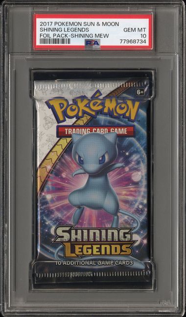 Pokemon Shining Legends FOIL PACK PSA 10