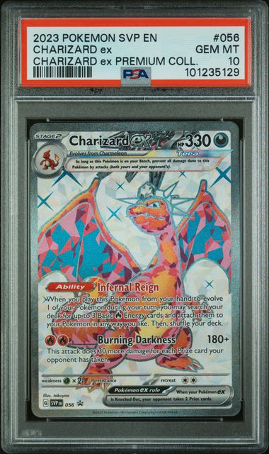 Pokemon EX Premium Collection Charizard ex #056 PSA 10