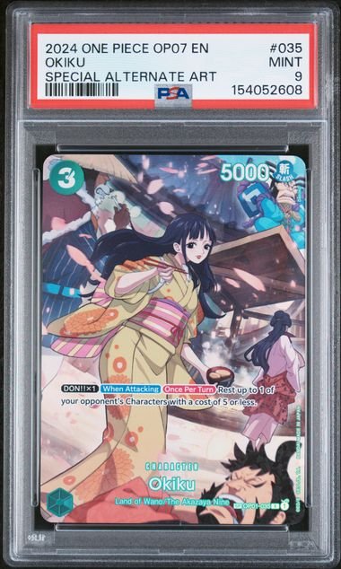 One Piece 500 Years In The Future Okiku #035 PSA 9