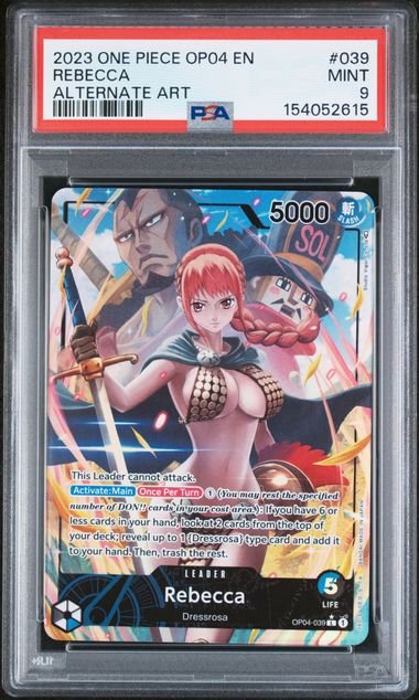 One Piece Kingdoms Of Intrigue Rebecca #039 PSA 9