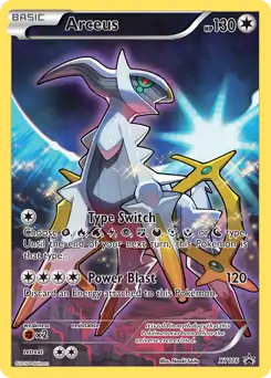 Pokemon XY Black Star Promos Arceus #XY116
