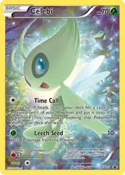 Pokemon XY Black Star Promos Celebi #XY111