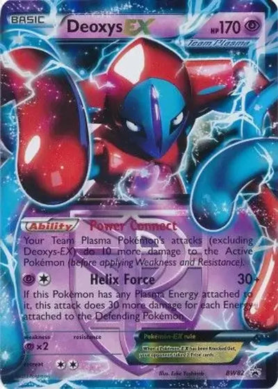 Pokemon Black and White Promos Deoxys EX #BW82