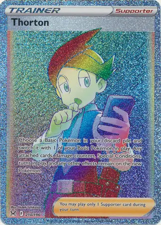 Pokemon Lost Origin Thorton #210