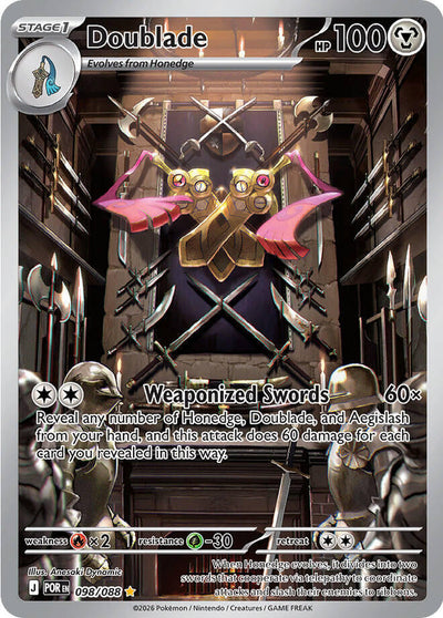 Pokemon Perfect Order Doublade #098