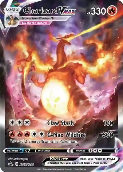 Pokemon Sword & Shield Promo Charizard VMAX #SWSH261