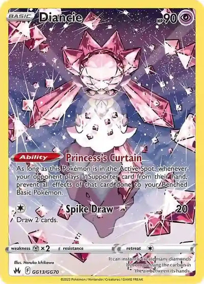 Pokemon Crown Zenith Diancie #GG13