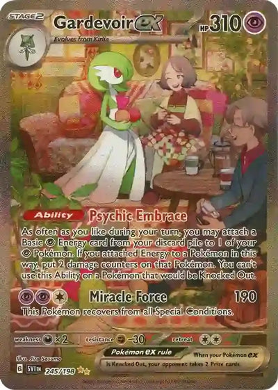 Pokemon Scarlet & Violet Base Gardevoir ex #245