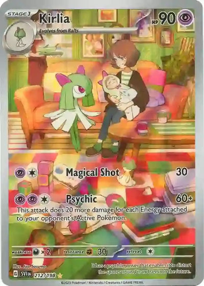 Pokemon Scarlet & Violet Base Kirlia #212
