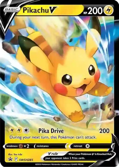 Pokemon Sword & Shield Promo Pikachu V #SWSH285