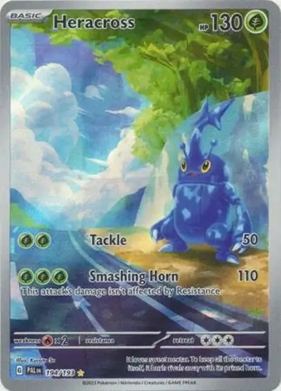 Pokemon Paldea Evolved Heracross #194