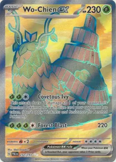 Pokemon Paldea Evolved Wo-Chien ex #232