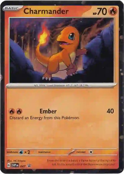 Pokemon Scarlet & Violet Promos Charmander #047