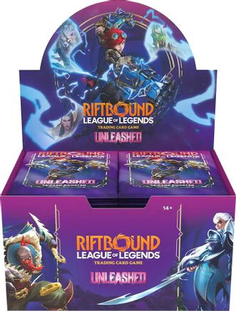 Riftbound Unleashed Booster Display