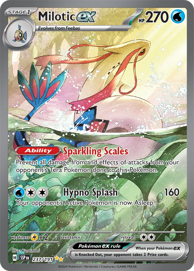 Pokemon Surging Sparks Milotic #237