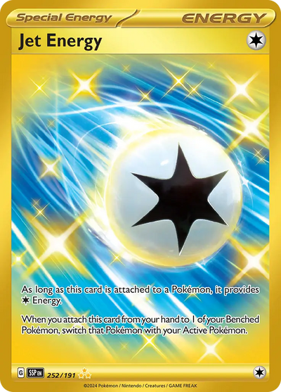 Pokemon Surging Sparks Jet Energy #252
