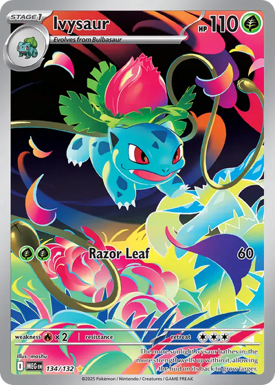 Pokemon Mega Evolution Ivysaur #134