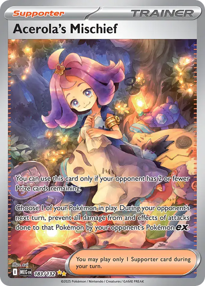 Pokemon Mega Evolution Acerola's Mischief #183
