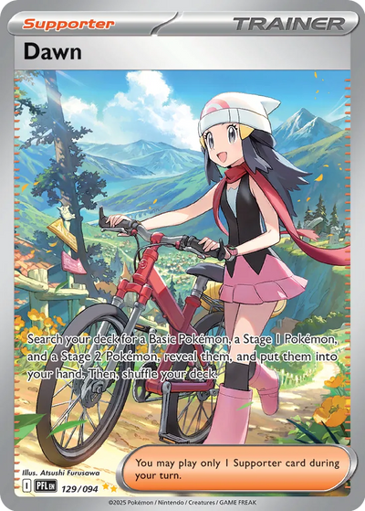 Pokemon Phantasmal Flames Dawn #129