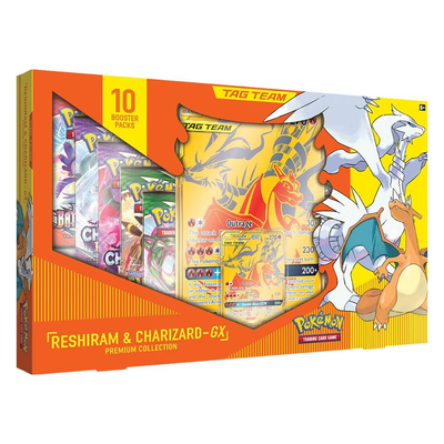 Charizard & Reshiram GX Premium Collection