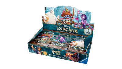 Disney Lorcana Azurite Sea Booster Box