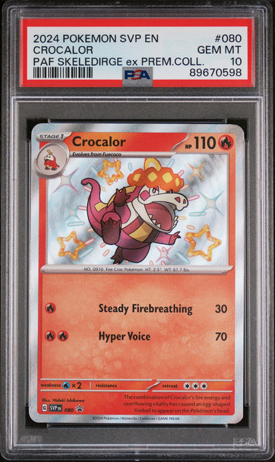 #080 CROCALOR PSA 10