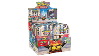 Pokemon Ascended Heroes Lumiose City Mini Tin Display