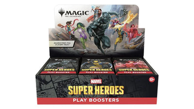 Pokemon Marvel Super Heroes Play Booster Display