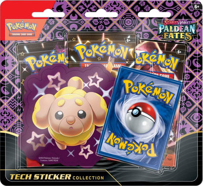 Paldean Fates Tech Sticker Blister (Assorted)