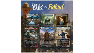 Magic The Gathering Secret Lair Drop Series Secret Lair Drop Secret Lair x Fallout Beyond Vault 33 - Non-Foil Edition