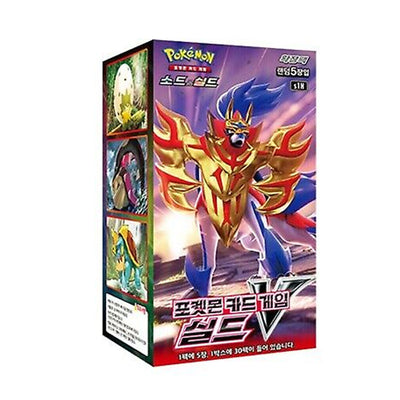 Pokemon Korean Shield V Booster Box Korean