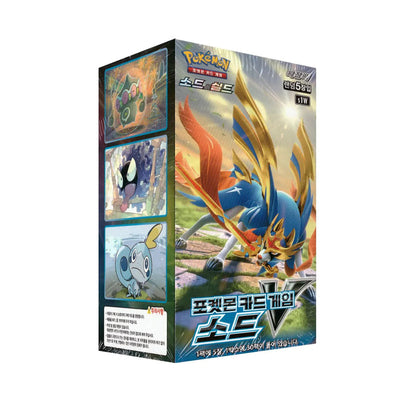 Pokemon Korean Sword V Booster Box Korean